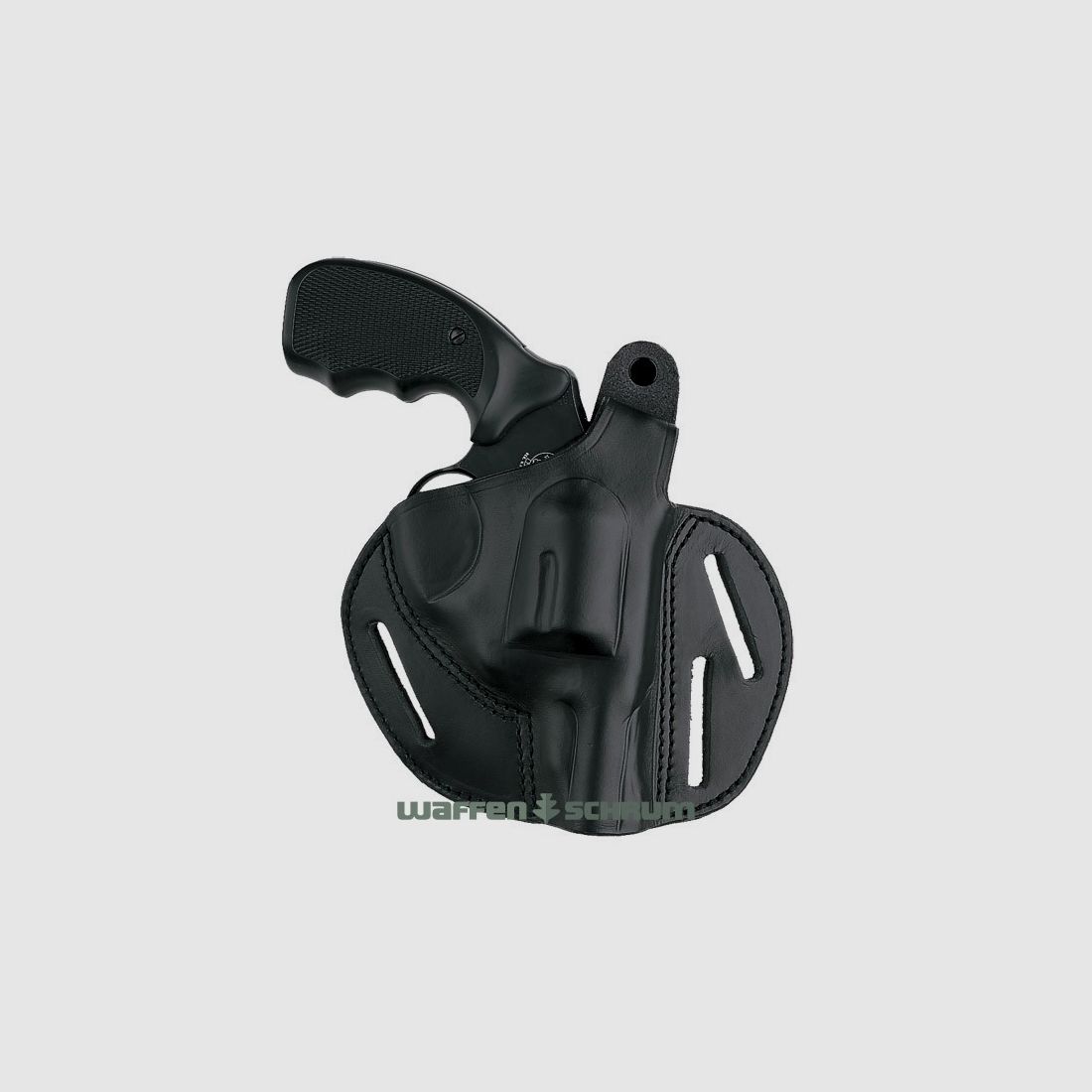 AKAH Gürtelholster Undercover Leder - Schwarz Für S&W Mod. 19
