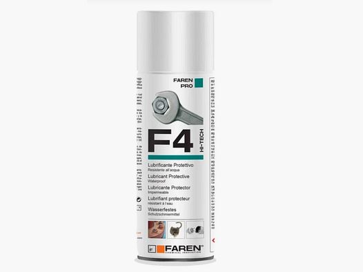 Aceite limpiador para armas F4