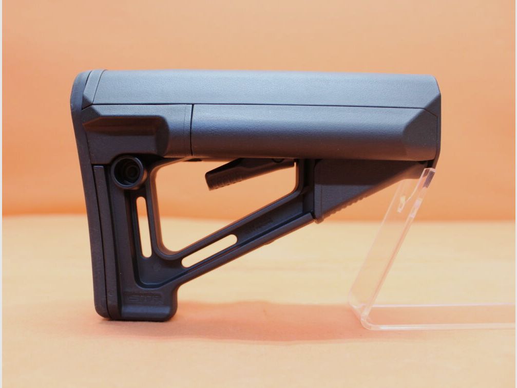 Magpul AR-15: Buttstock Magpul STR (MAG470-BLK) MILSPEC Carbine Stock Polymer Black/ Schubschaft schwarz