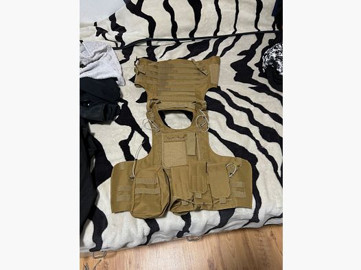 Airsoft TAN Weste