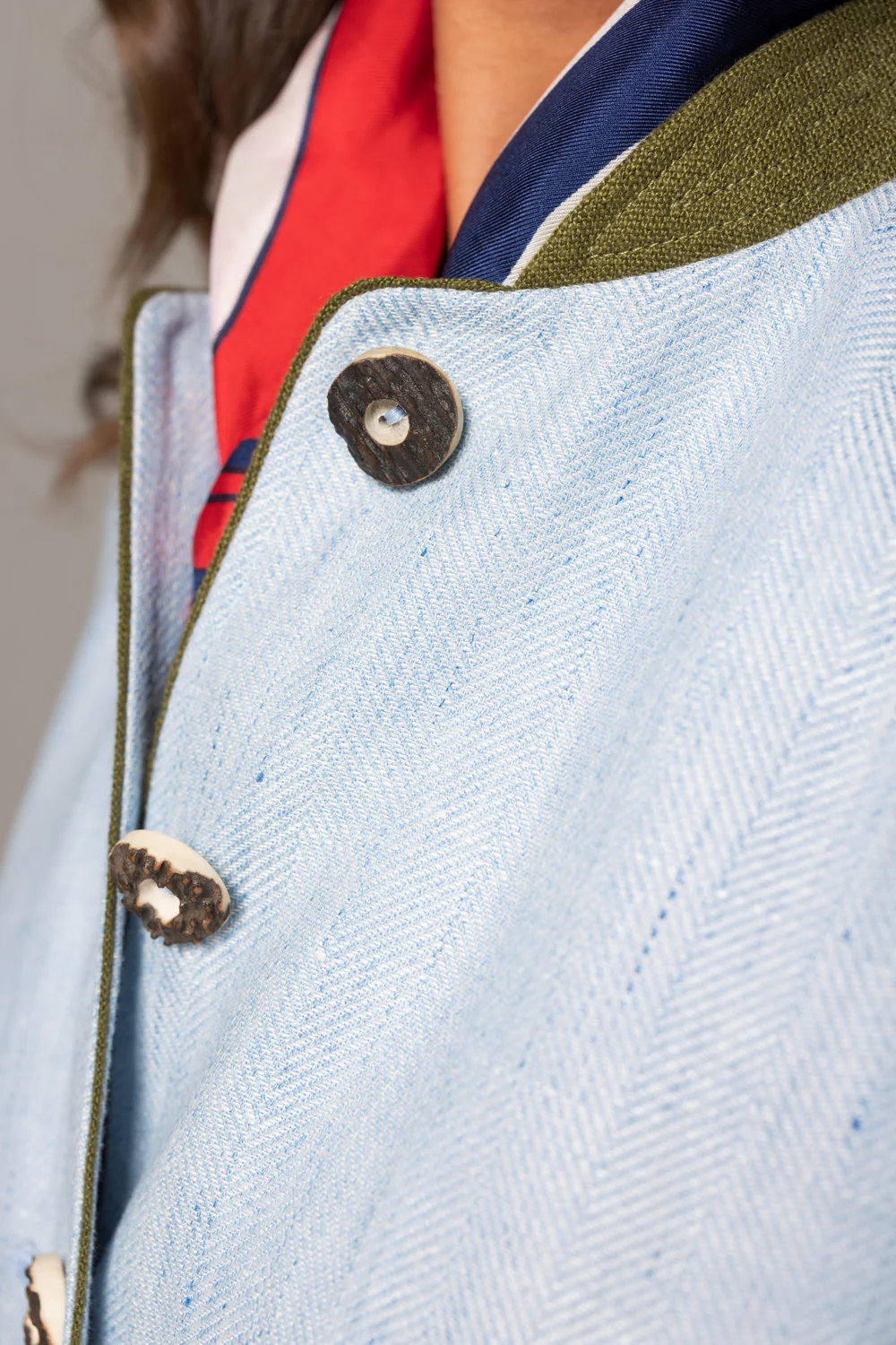 Habsburg Jacke Mariella in Hellblau, Bild 4 von 5