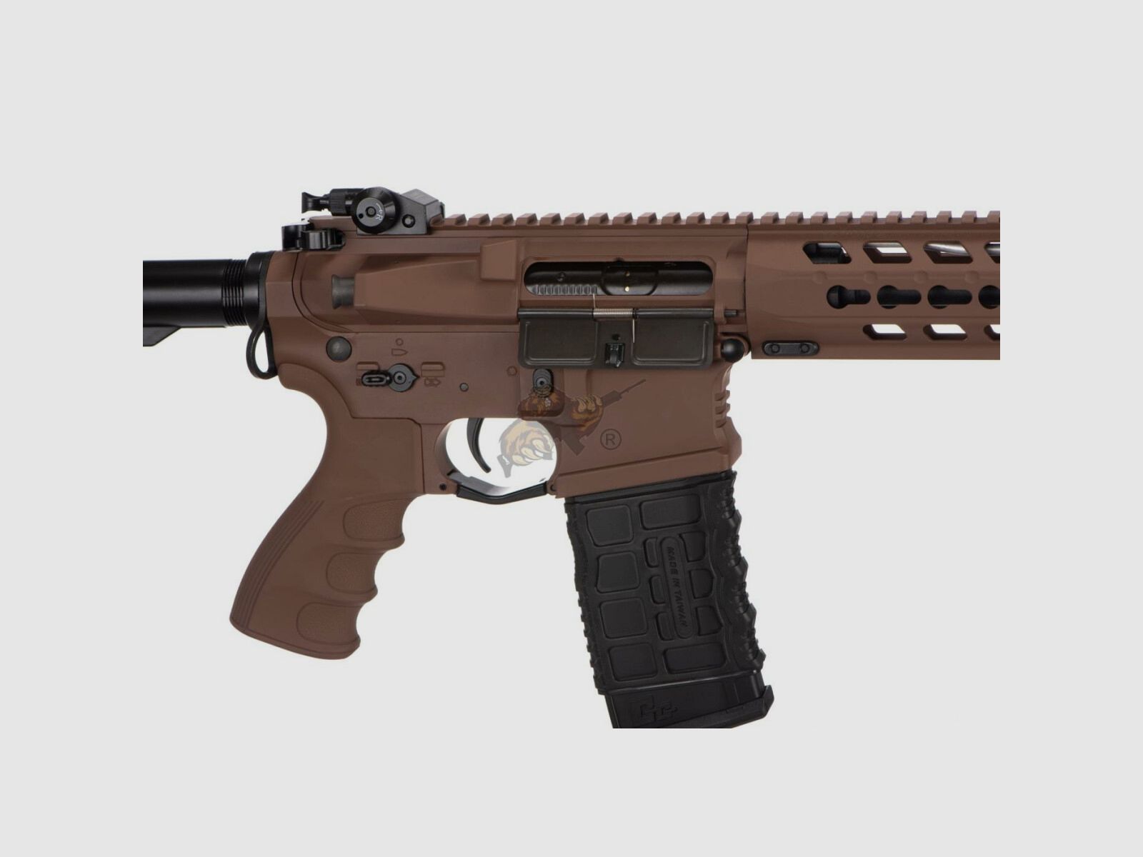 G&G GC16 Predator met ETU in Coyote Airsoft S-AEG vrij vanaf 18