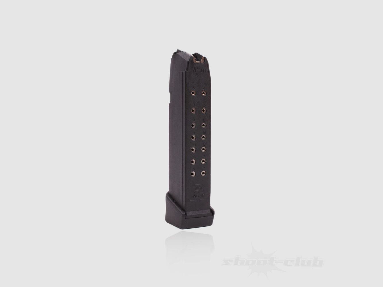 GLOCK Glock 17/34 Magazine 19 Rounds Caliber 9mmLuger