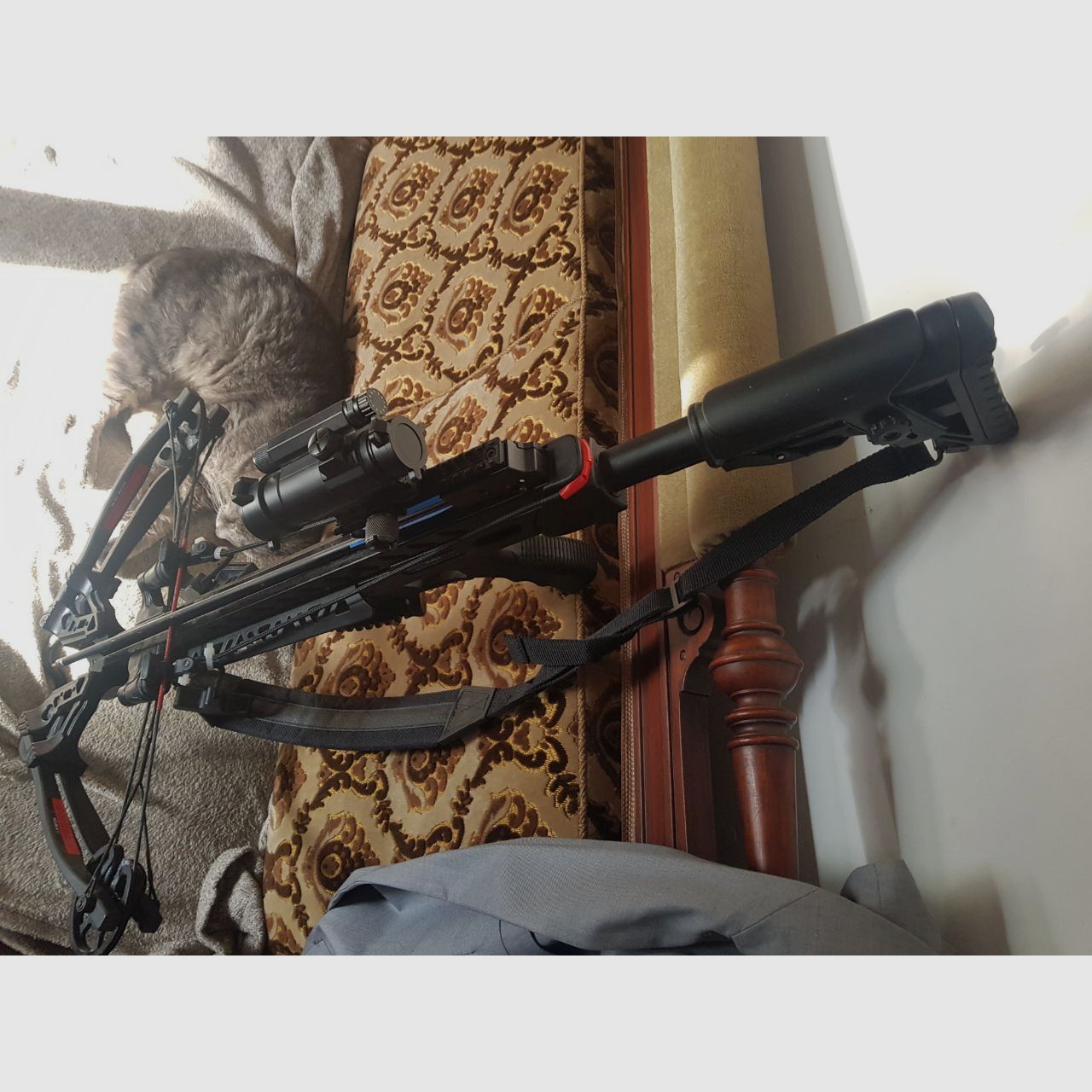 MK Compound Crossbow XB56 Frost Wolf Complete Set 175lbs black