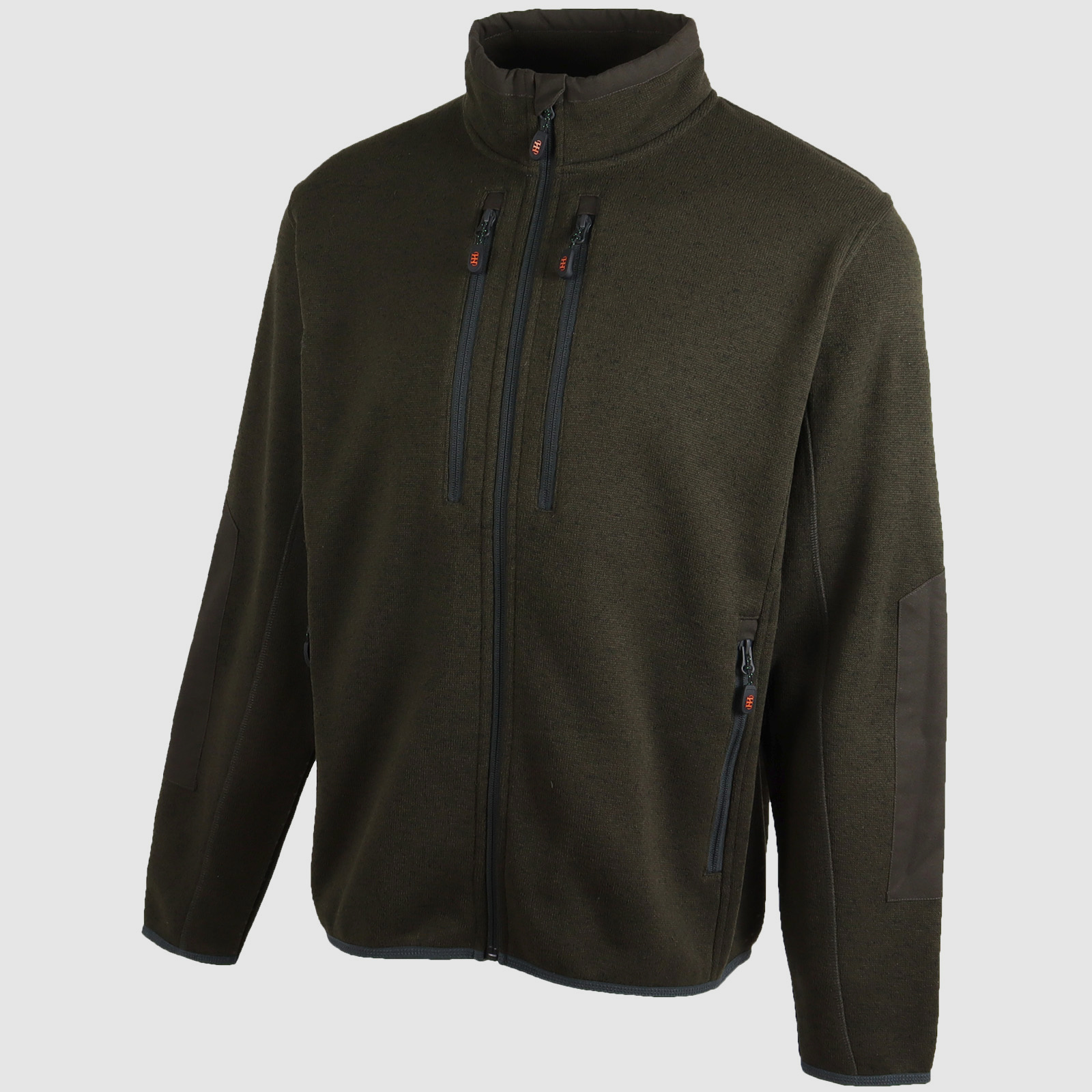 Strickfleece-Jacke Björn braun