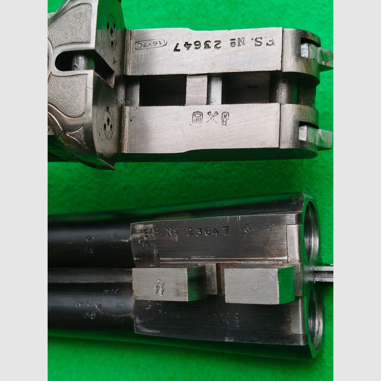 Frankonia double-barrel shotgun 16/70