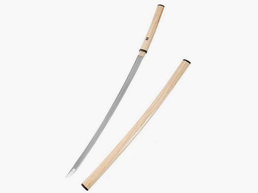 Katana pratique Shirasaya Keii épée en damas