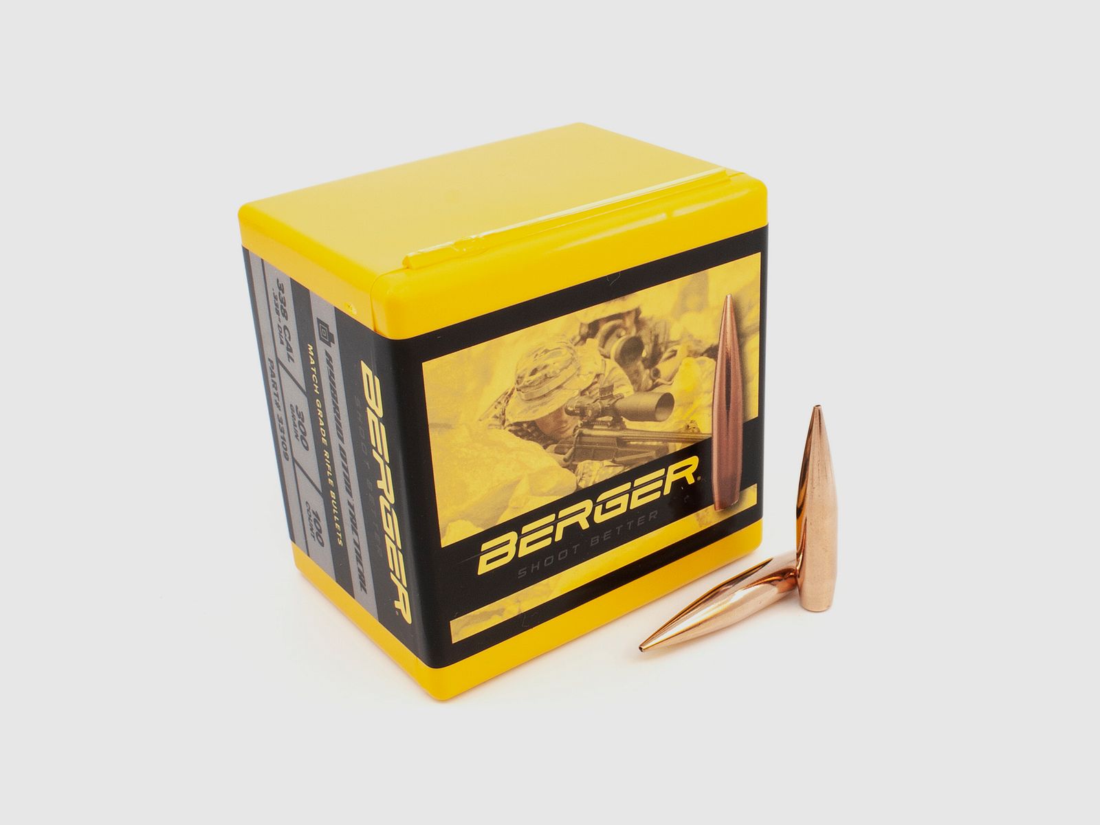 Berger Geschoss .338 Hybrid OTM Tactical 300GR 100 Stück