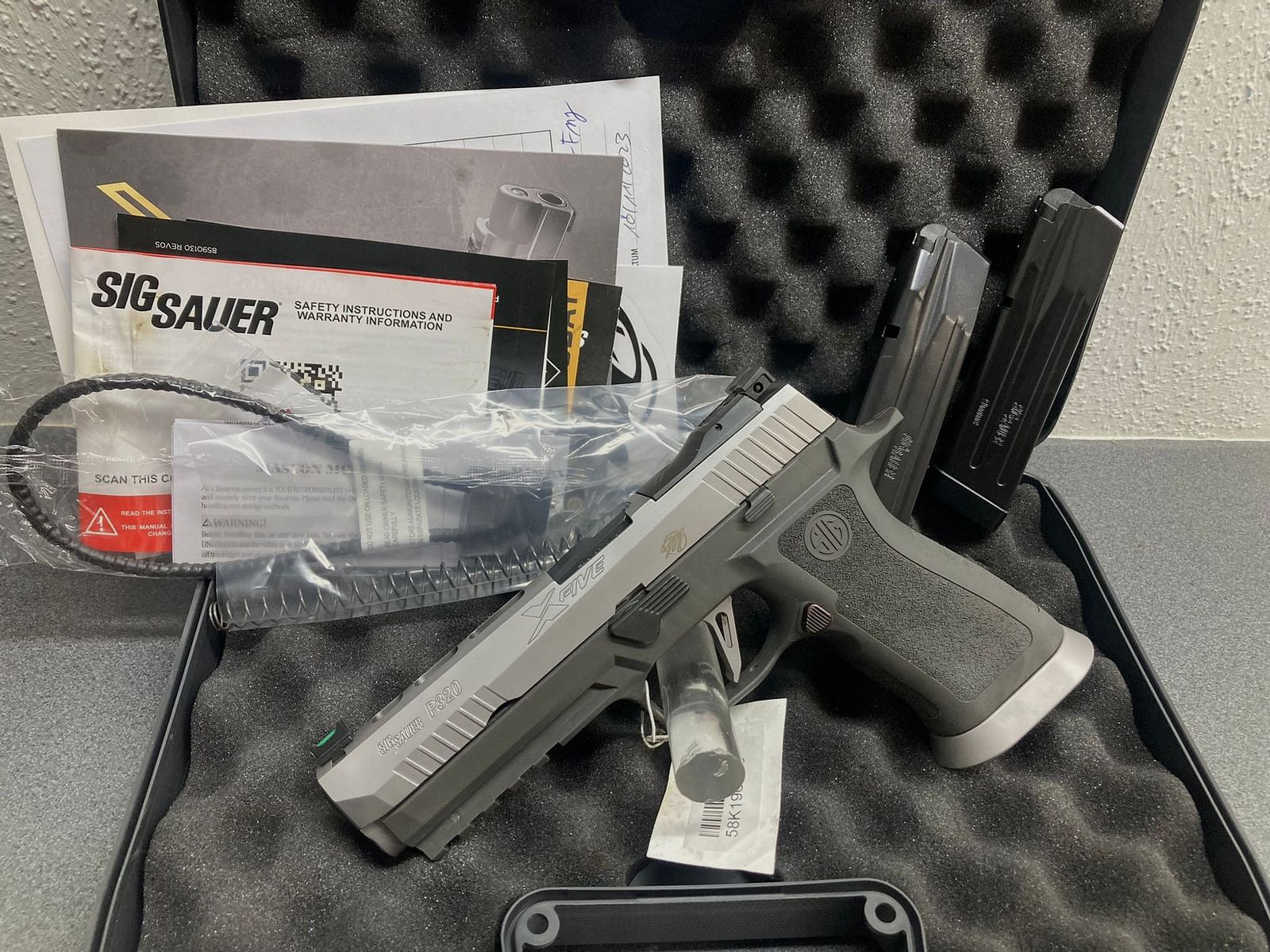 Sig Sauer P320 X5 Legion Silver Shadow