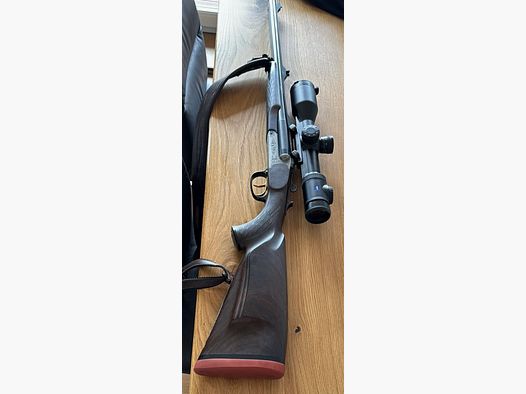 Package: Blaser S2 luxury double rifle, mountain stock, rifle shotgun .30R Blaser & .243; 243 & 20/76