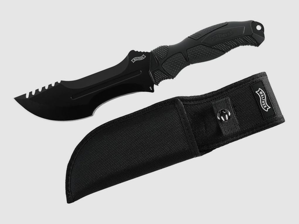 WALTHER OSK I Outdoor Survival Knife inkl. Nylon Scheide, Bild 1 von 4