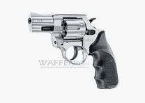 Röhm RG89 Schreckschusswaffe Alu Look Chrome mit Combatgriffschalen