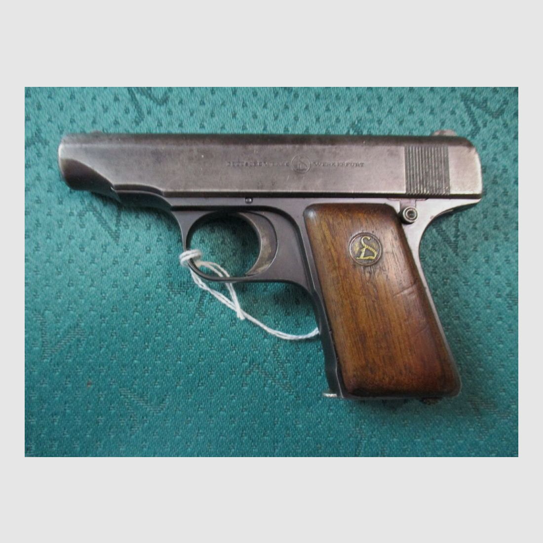 Pistolet Deutsche Werke Erfurt Ortgies