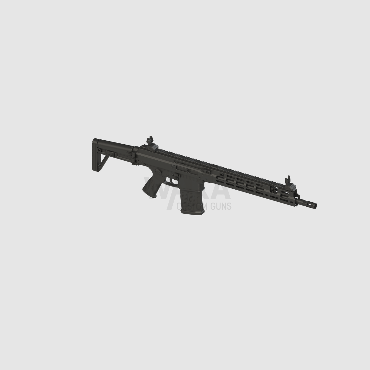 B&T APC308 PRO Rifle 410mm / 16in Klapp- Schiebeschaft PRO Standard Black