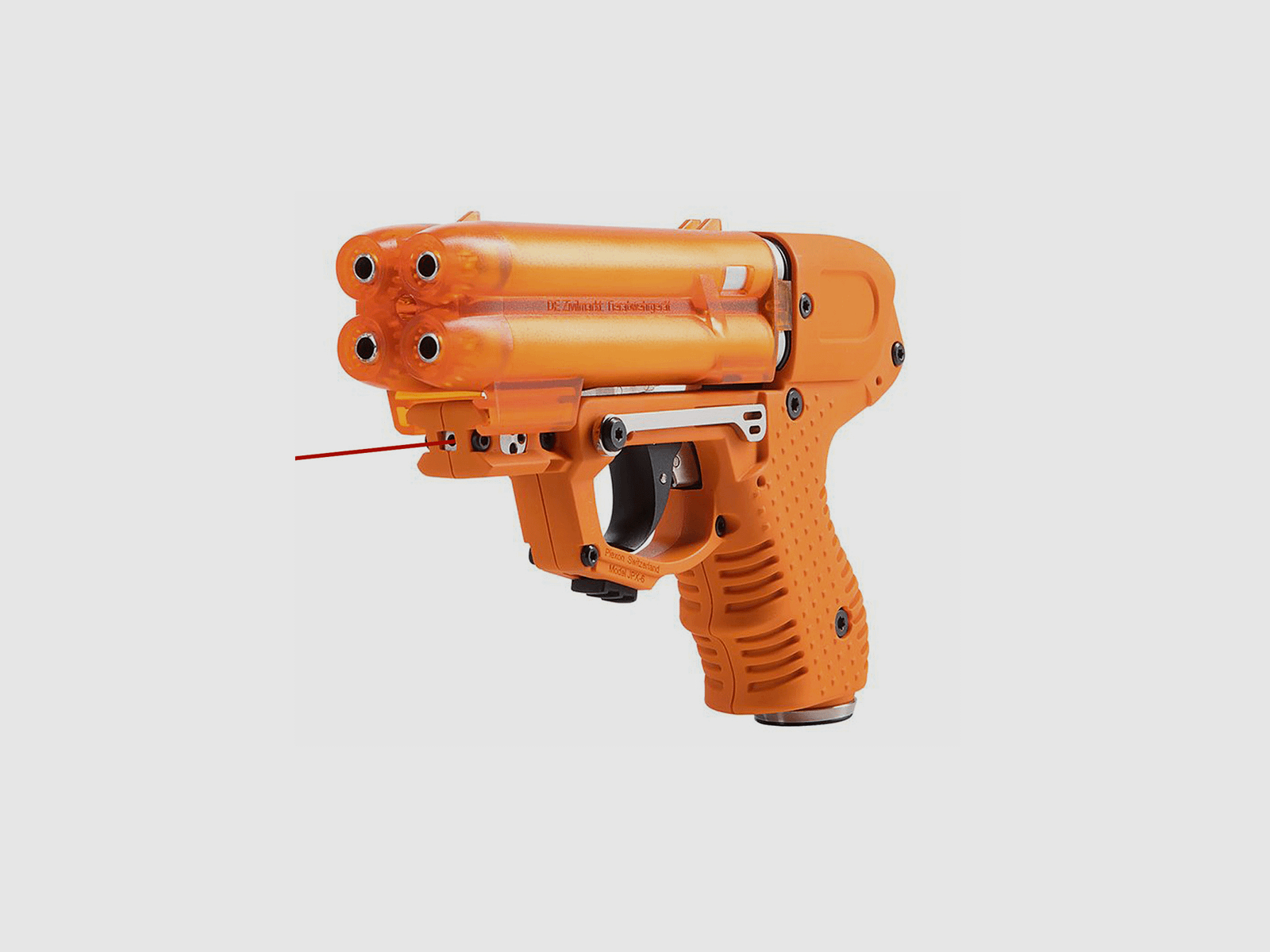 RADAR – PIEXON – PFEFFERSPRAY – JPX6 LASER (Wiederaufladbar – 4 Schüsse enthalten), Bild 1 von 11