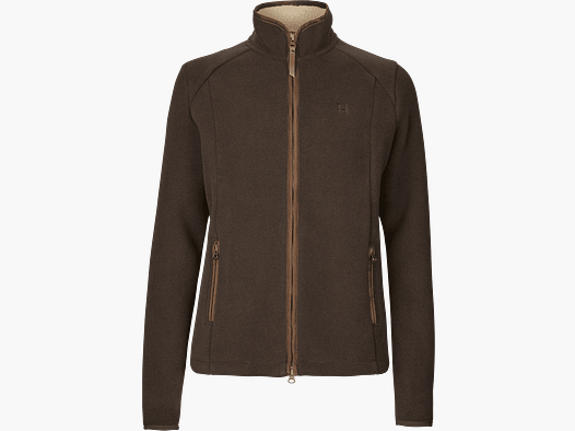 Härkila Sandhem Sherpa Fleecejacke Dame Demitasse brown L
