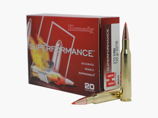 Hornady Superformance SST 130gr .270 Win (20stuks)