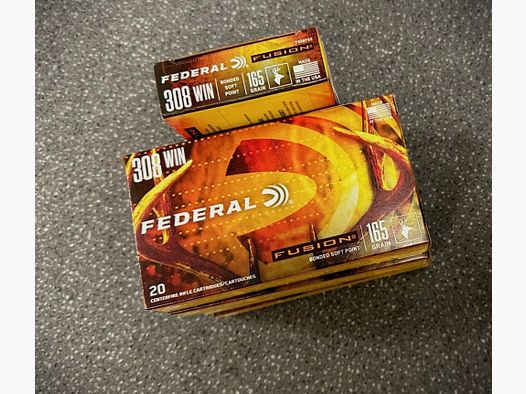 Federal FUSION Bonded Soft Point