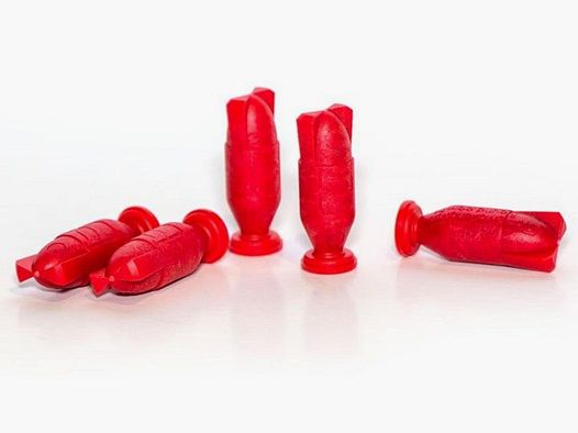 LiveFire Type 3 Malfunction Dummy Cal. 9mmPara 5 piezas, simula un fallo de alimentación, double feed