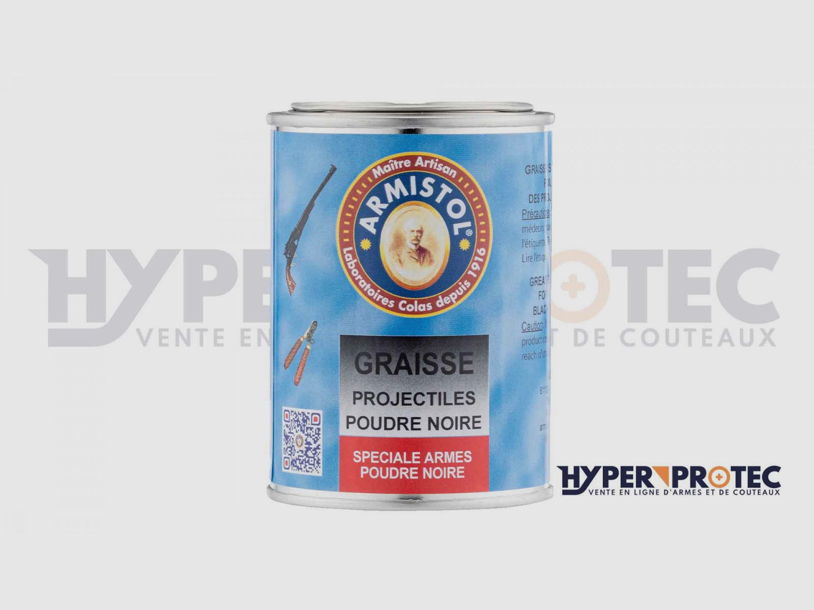 Grasso per proiettili a polvere nera Armistol - 250 ml, immagine 4 di 4