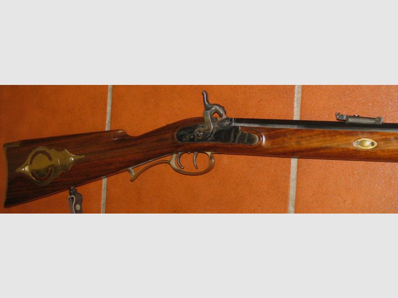 RANSON Perkussion -Vorderlader - Gewehr mit Stecher in CAL. 45 in guten Zustand, Bitte ansehen