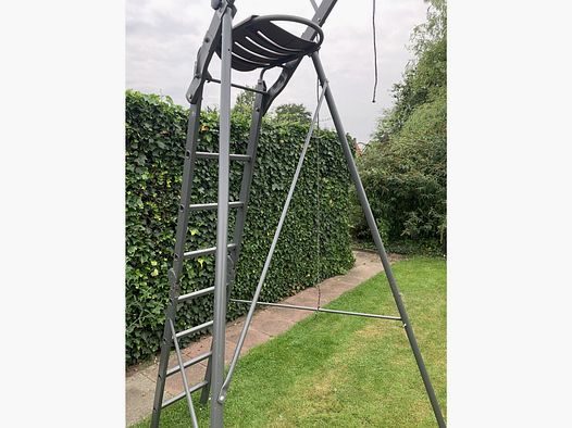 Steunen t.b.v. aluminium hoogzit (vrijstaand maken)