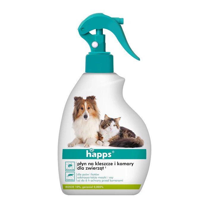 Happs liquid against mosquitoes and ticks for animals 200 ml