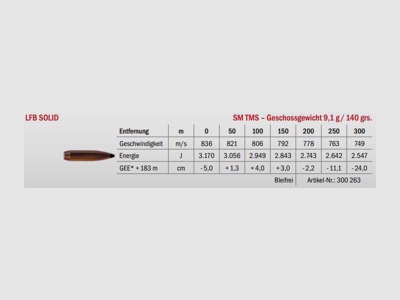 LFB Solid 6.5 Creedmoor SM TMS 9.1g, image 2 sur 2