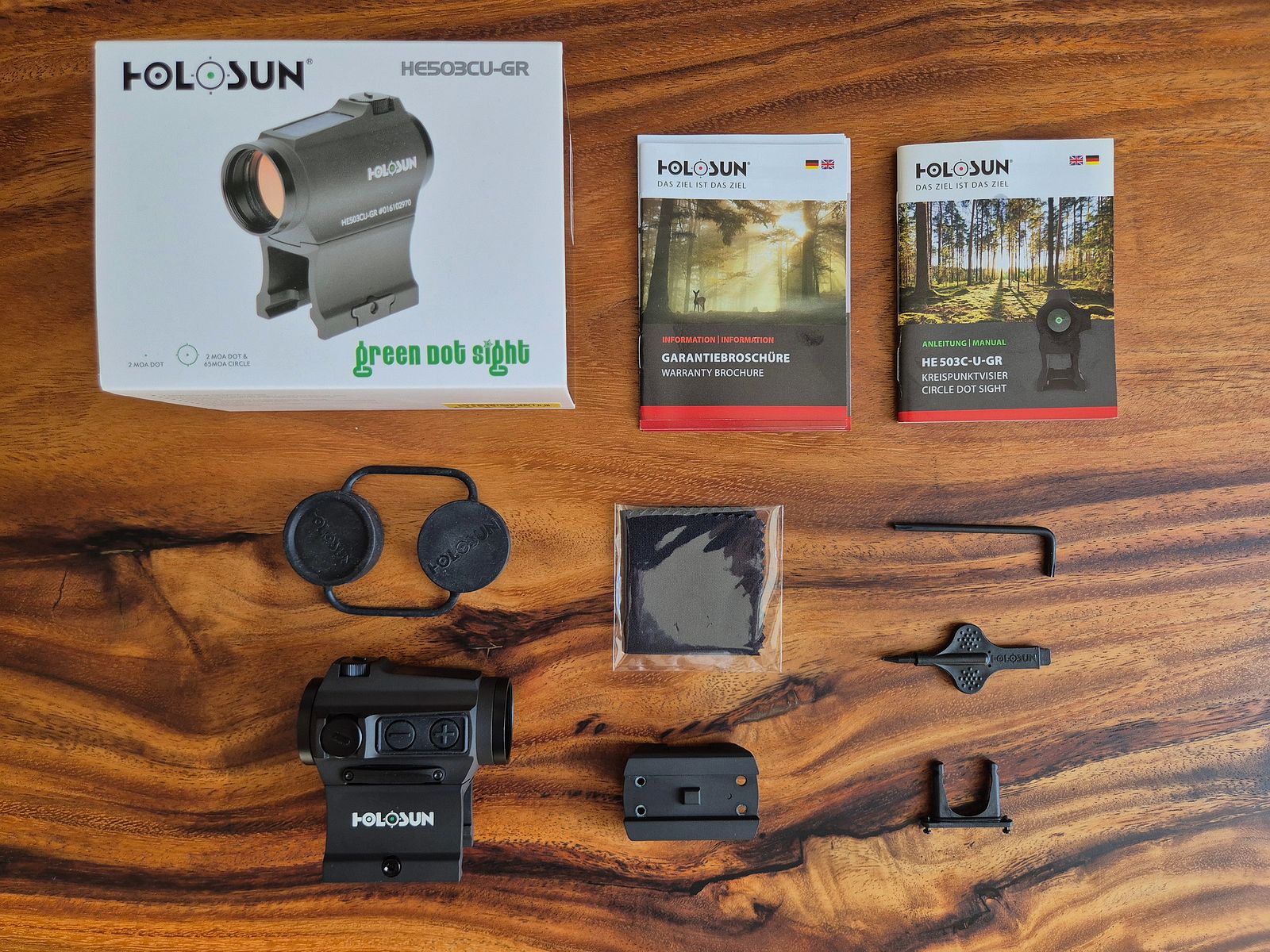 Holosun Elite HE503C-U-GR – Condizioni pari al nuovo
