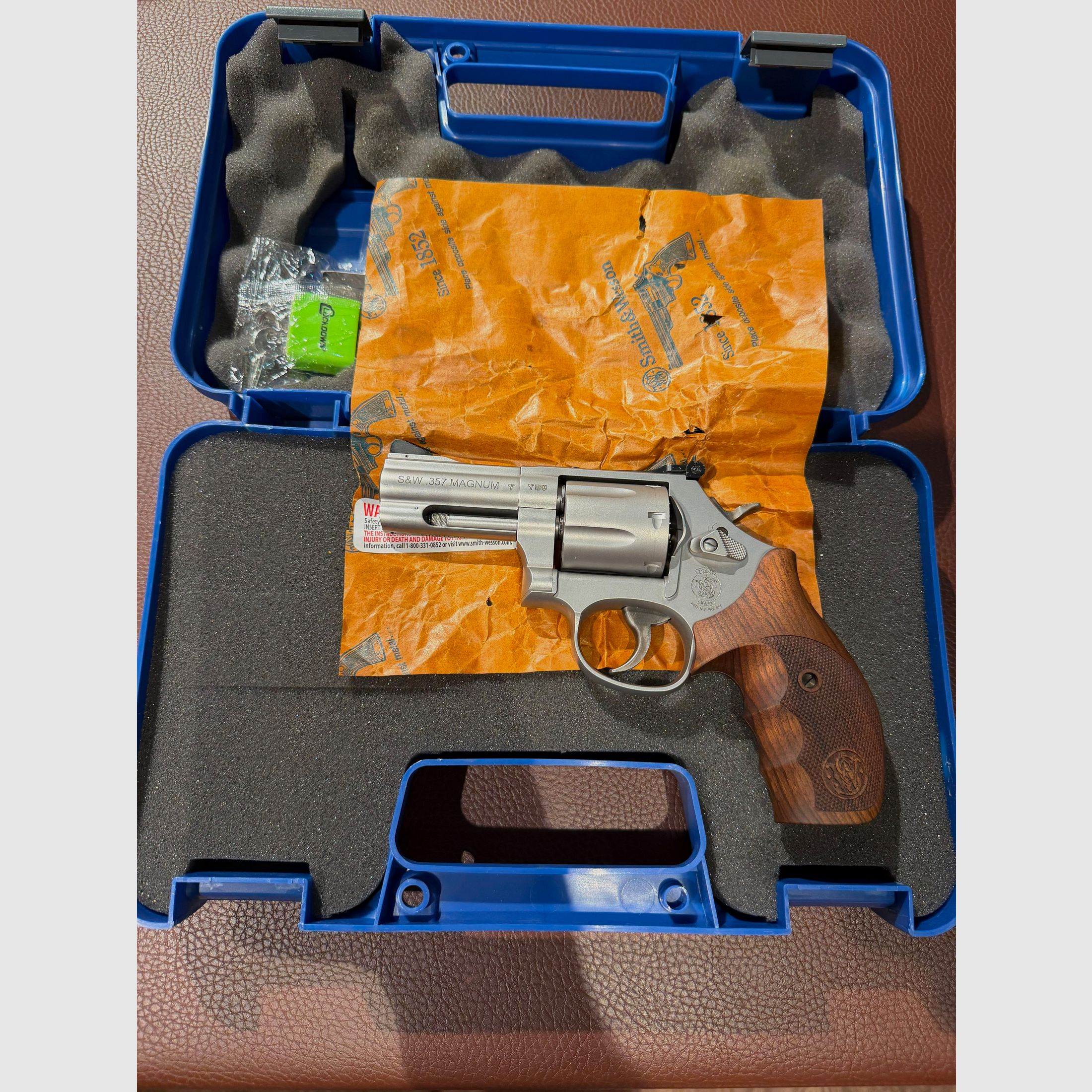 S&W 686 Security Special .357 Mag. 3" – Comme neuf & poignées Nill (achat 04/2024, < 150 coups !)