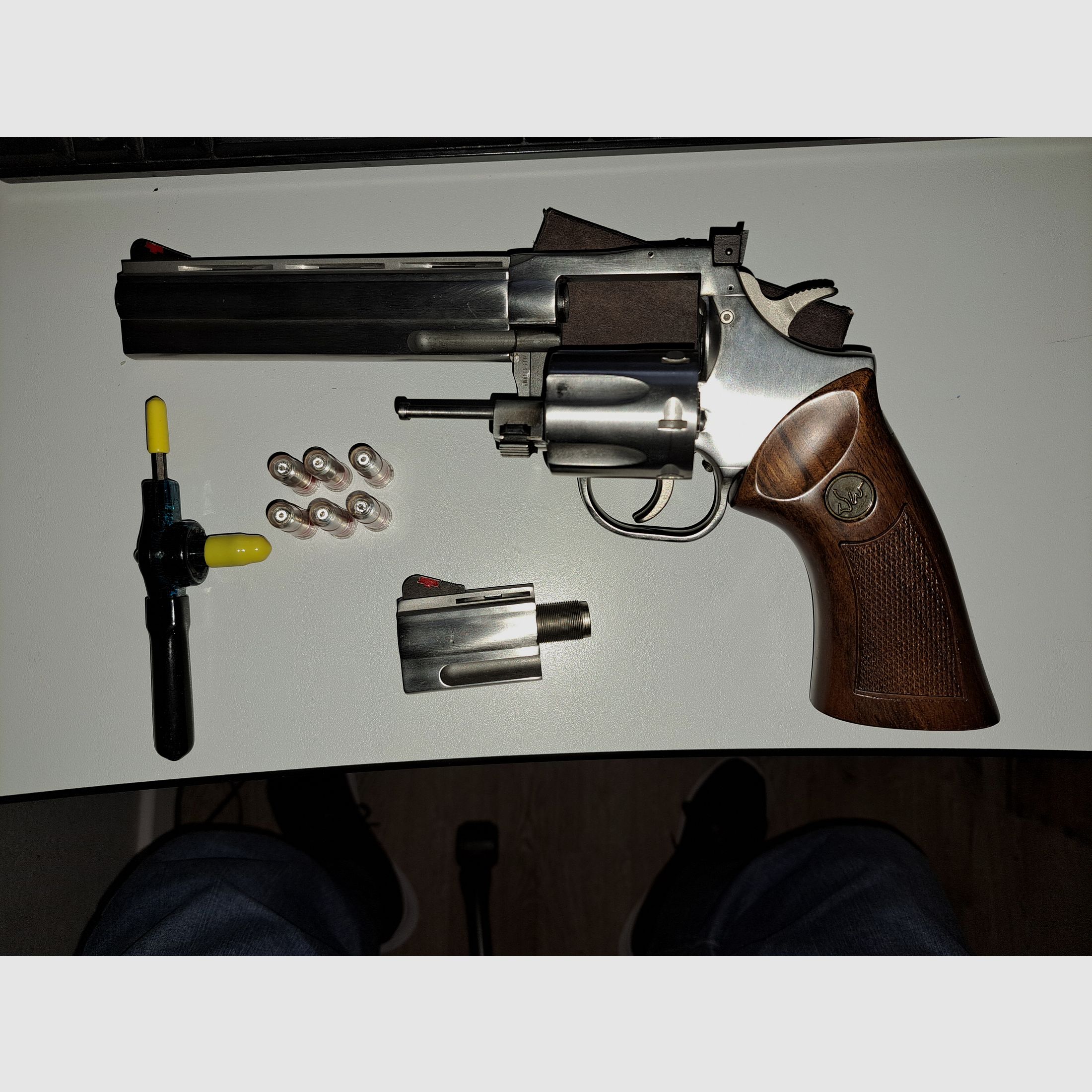 Revolver DAN Wesson Kal. .357 Magnum + Wechsellauf