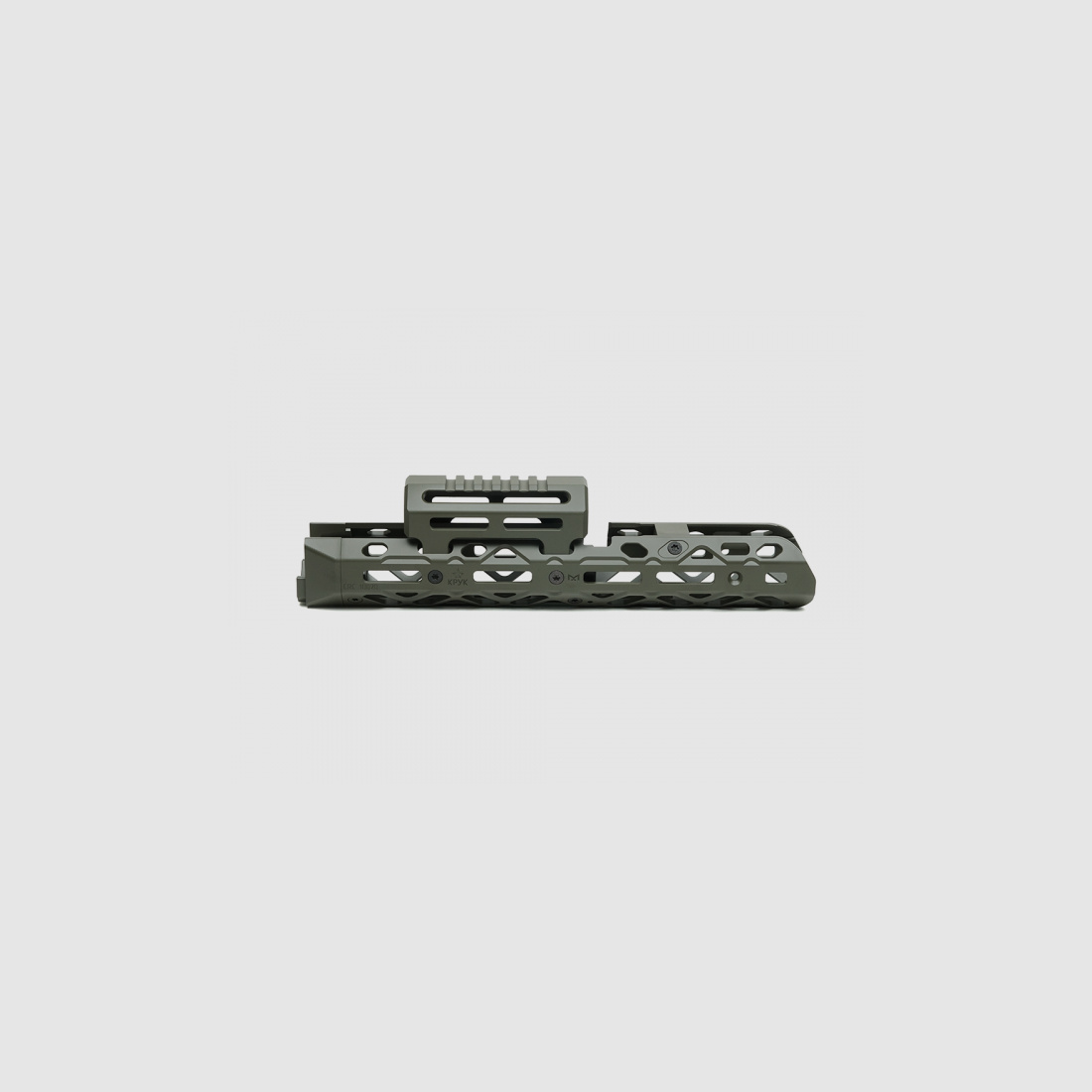 KPYK Medium AK M-LOK Handschutz mit kurzem Gasrohrcover CRC 1U020A OD Green