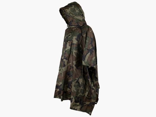 Mil-Tec Mil-Tec Regenponcho PE R/S woodland