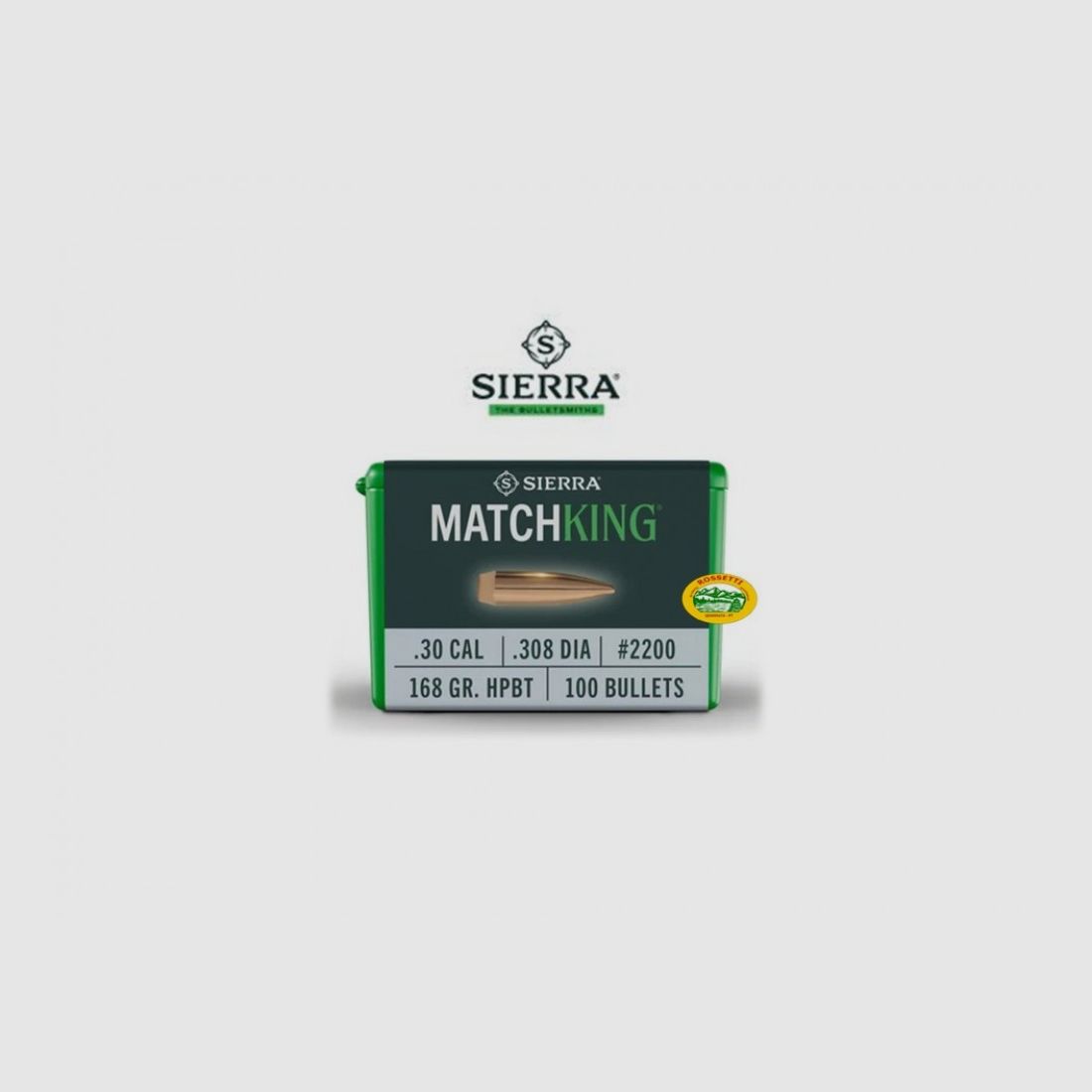 SIERRA Geschosse MATCHKING 308 168gr HPBT - 2200