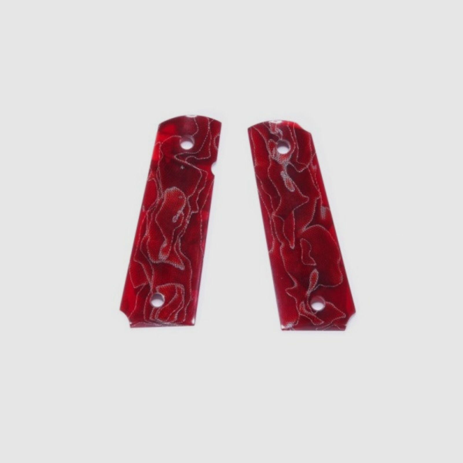 Pachmayr Grip Custom Alume Rojo Colt 1911