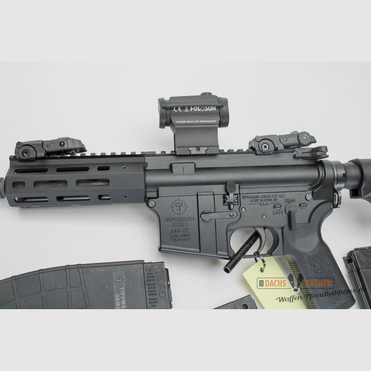 Pistole Tippman Arms M4-22 Elite Pistol Kal. .22lfB mit Holosun, Bild 3 von 6