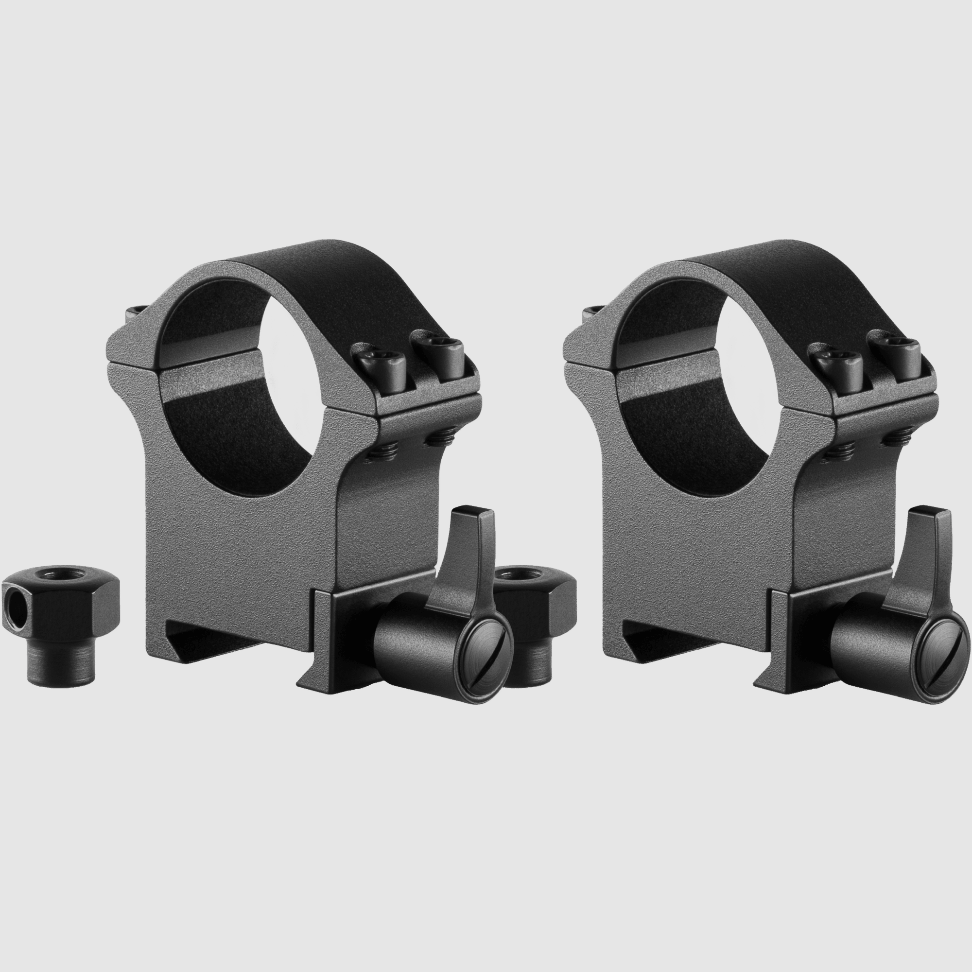 Hawke Professional Steel Ring Mount Weaver 1" High
