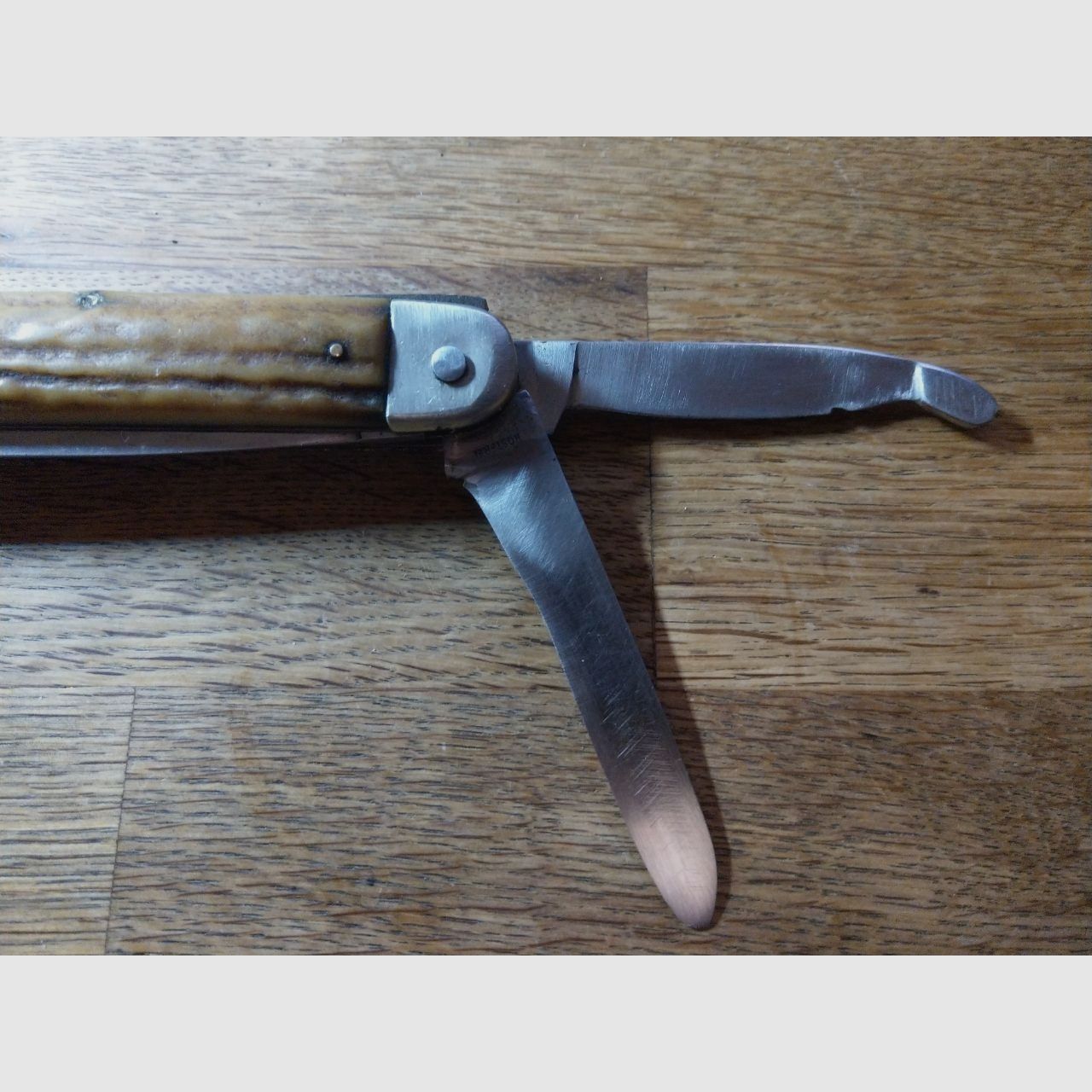 Jagdmesser Hirschhorn von der Firma Anton Winger aus Solingen