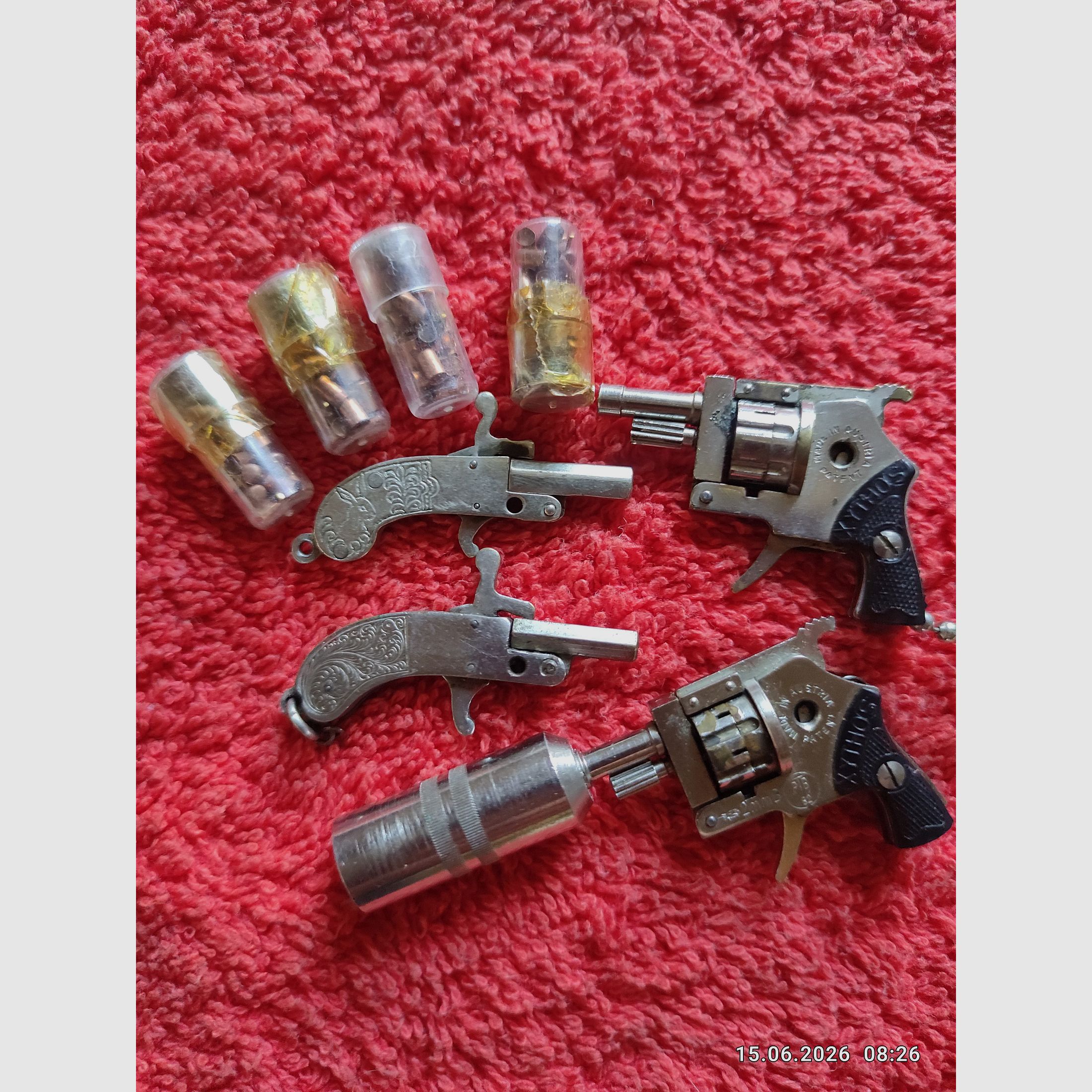 Berloque 2 mm Pistolen 