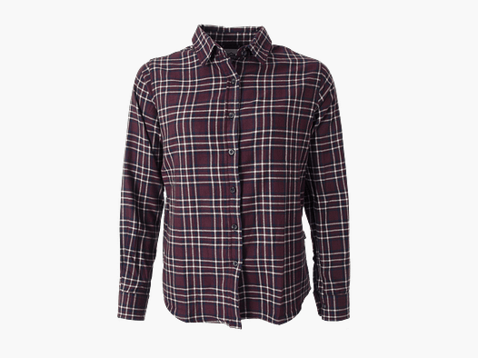 Tuxer Diana Camicia Donna Rosso Marrone a Quadri S