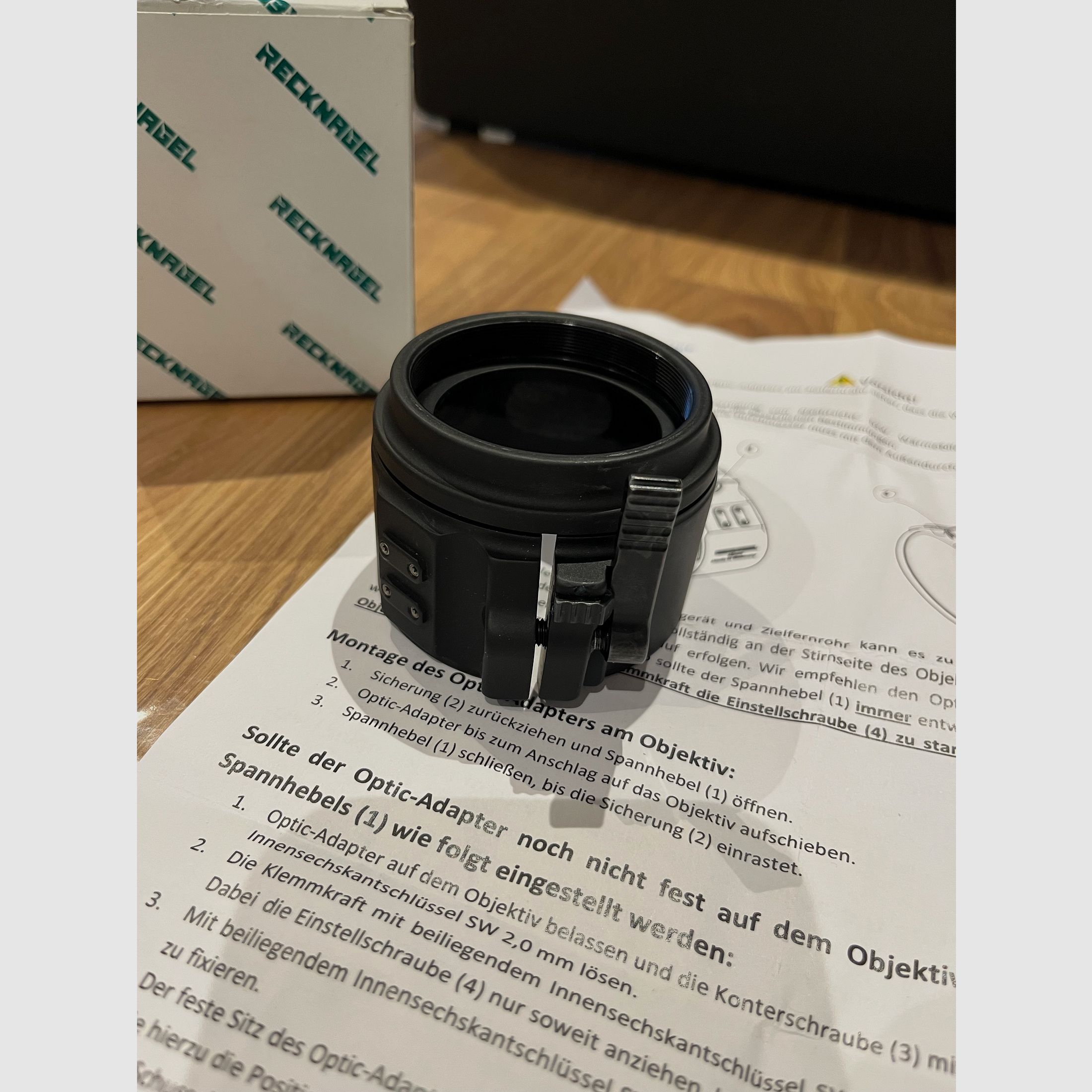 Recknagel klemadapter voor accessoires