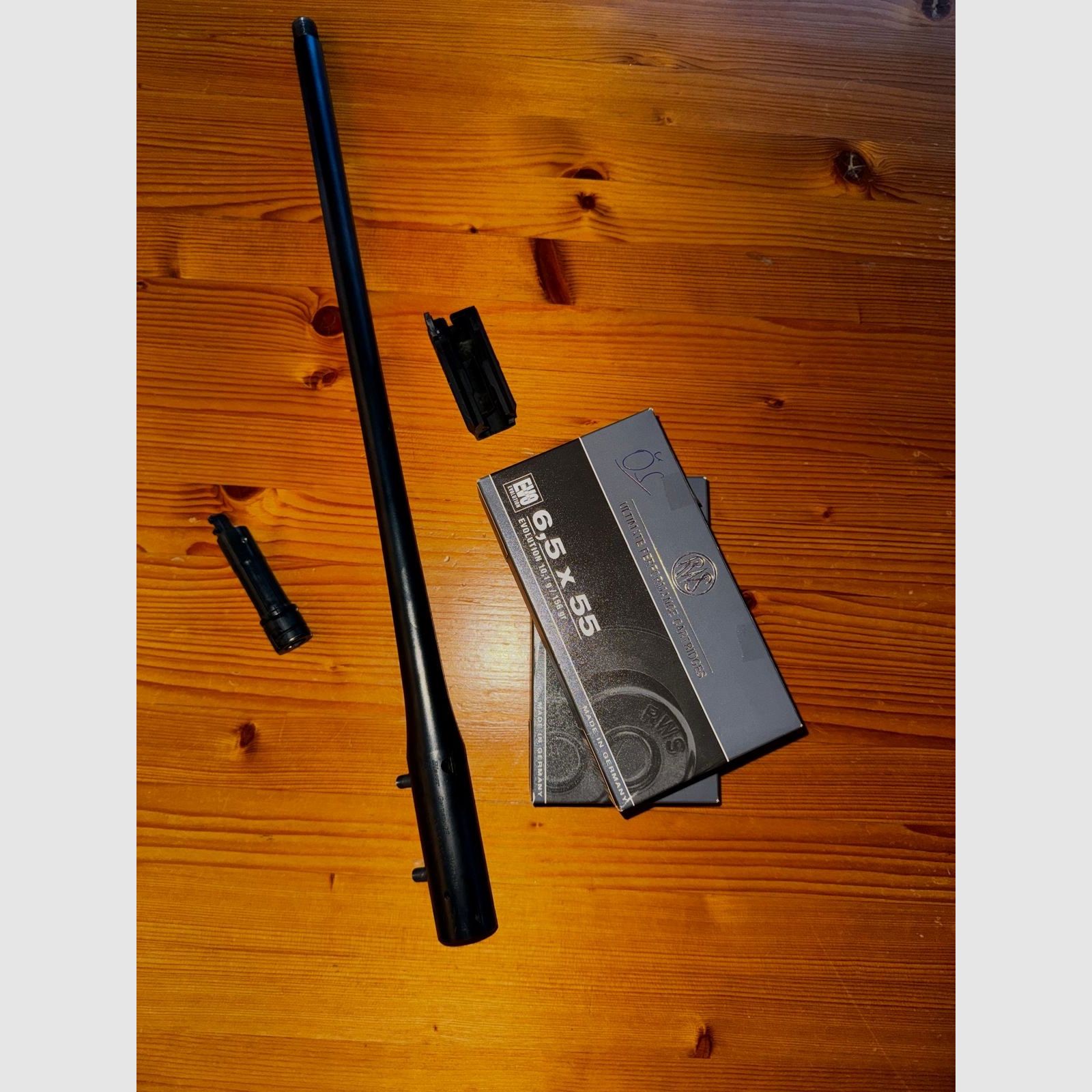 R8 wymiana kaliber 6,5x55