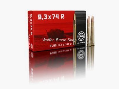 Geco 9,3x74R PLUS 16,5g 20 piezas
