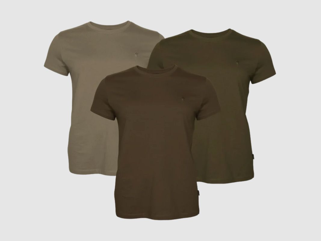 Dames T-shirts 3-pack Pinewood 3447-720, afbeelding 1 van 3