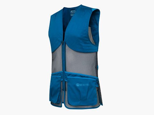 Weste Tontaubenschießen Beretta Blau