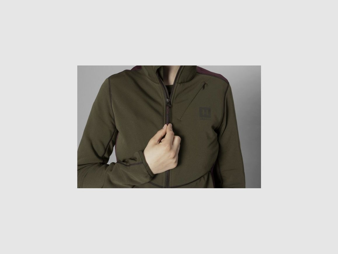 BLUZA POLAR DAMSKI HARKILA ODA ZIELONA, zdjęcie 3 z 4