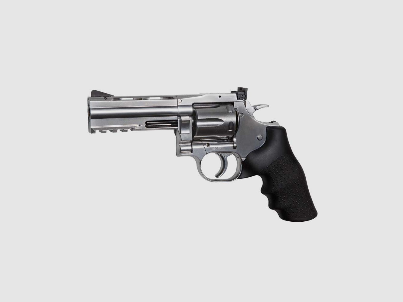 Revolver Dan Wesson 4" Silber – 6 mm Co2