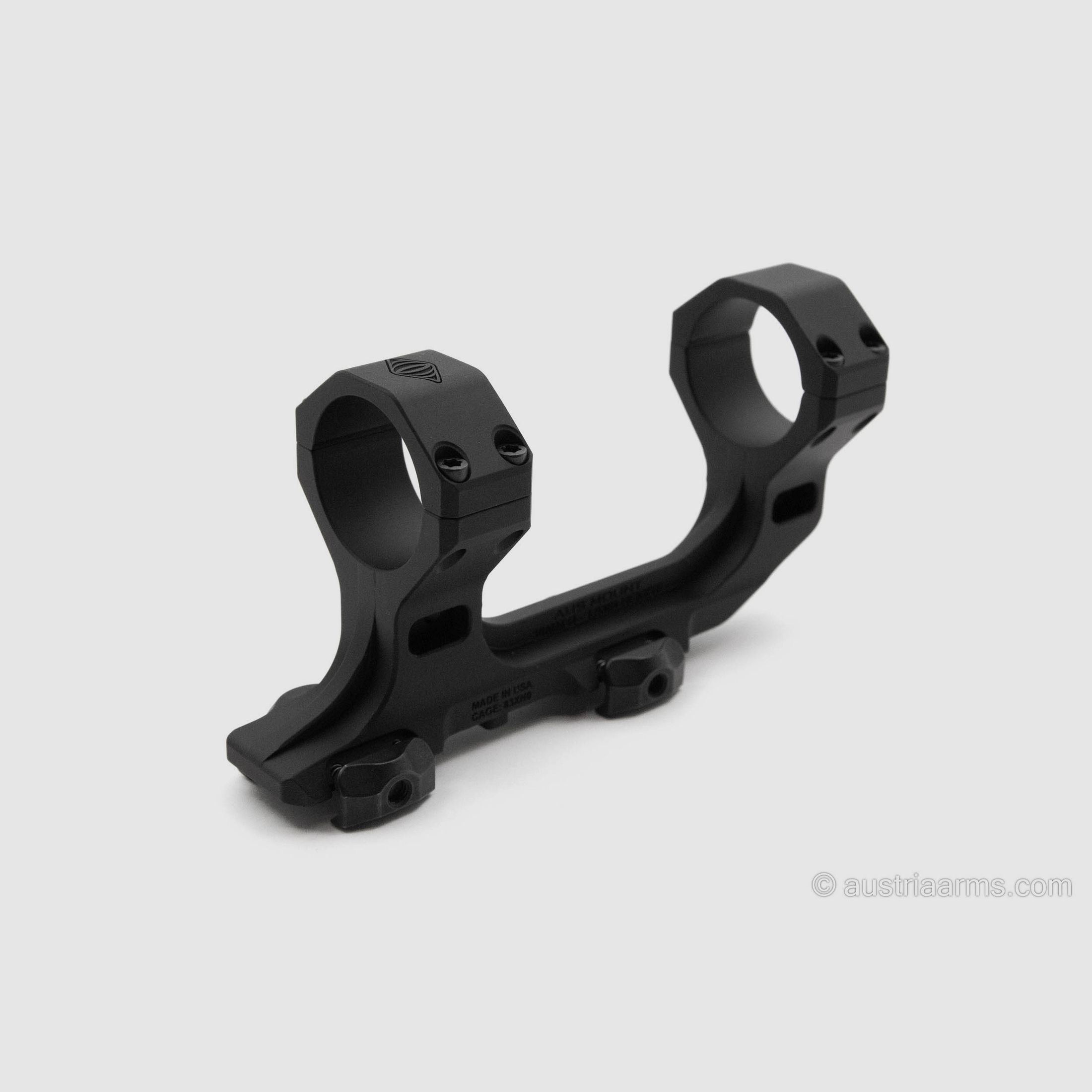 Reptilia AUS Mount 30 mm, 1,93″ (49 mm) Höhe, Schwarz