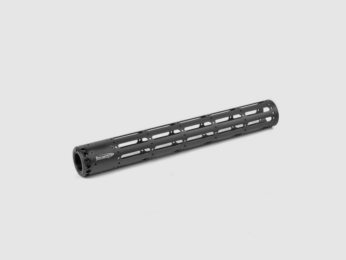 TONI SYSTEM RM5N Handguard 372 mm für AR15, Farbe: Rot, Bild 1 von 3
