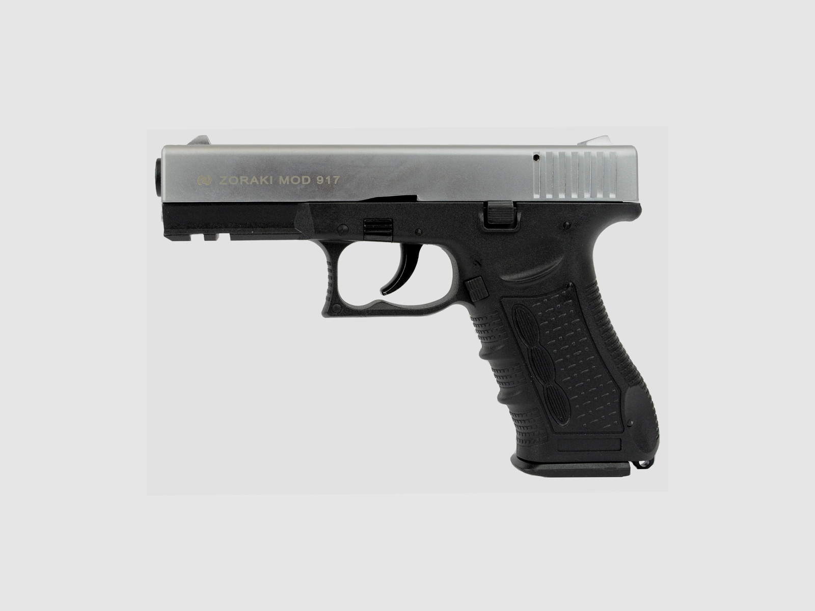 ZORAKI 917 Schreckschuss Pistole 9mm P.A.K. Chrom Matt